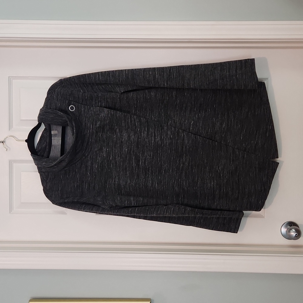 Danskin cowl neck open cardigan